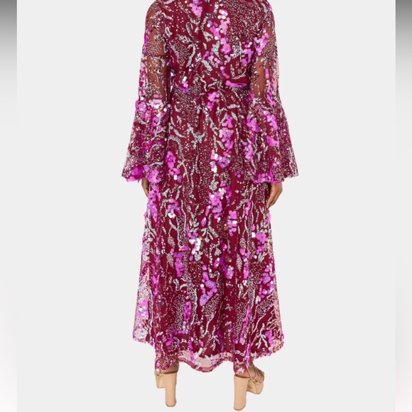 Selling NWT BuddyLove maxi sequin dress size small - Picture 2 of 3